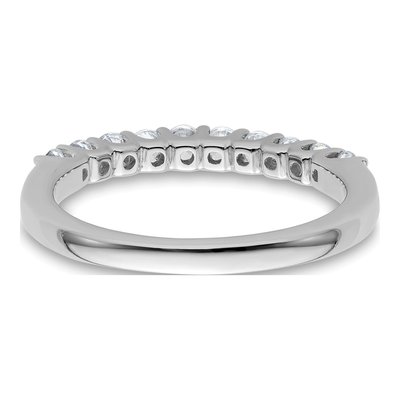 14K White Gold 1/2 ct tw Lab-Grown Diamond Wedding Band – view 6