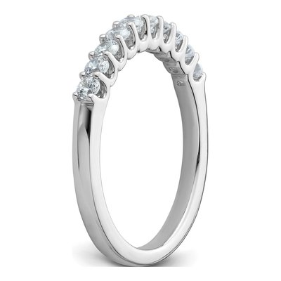 14K White Gold 1/2 ct tw Lab-Grown Diamond Wedding Band – view 7