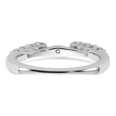 14K White Gold Lab-Grown Diamond Engagement Engagement Ring Semi-Mount – view 5