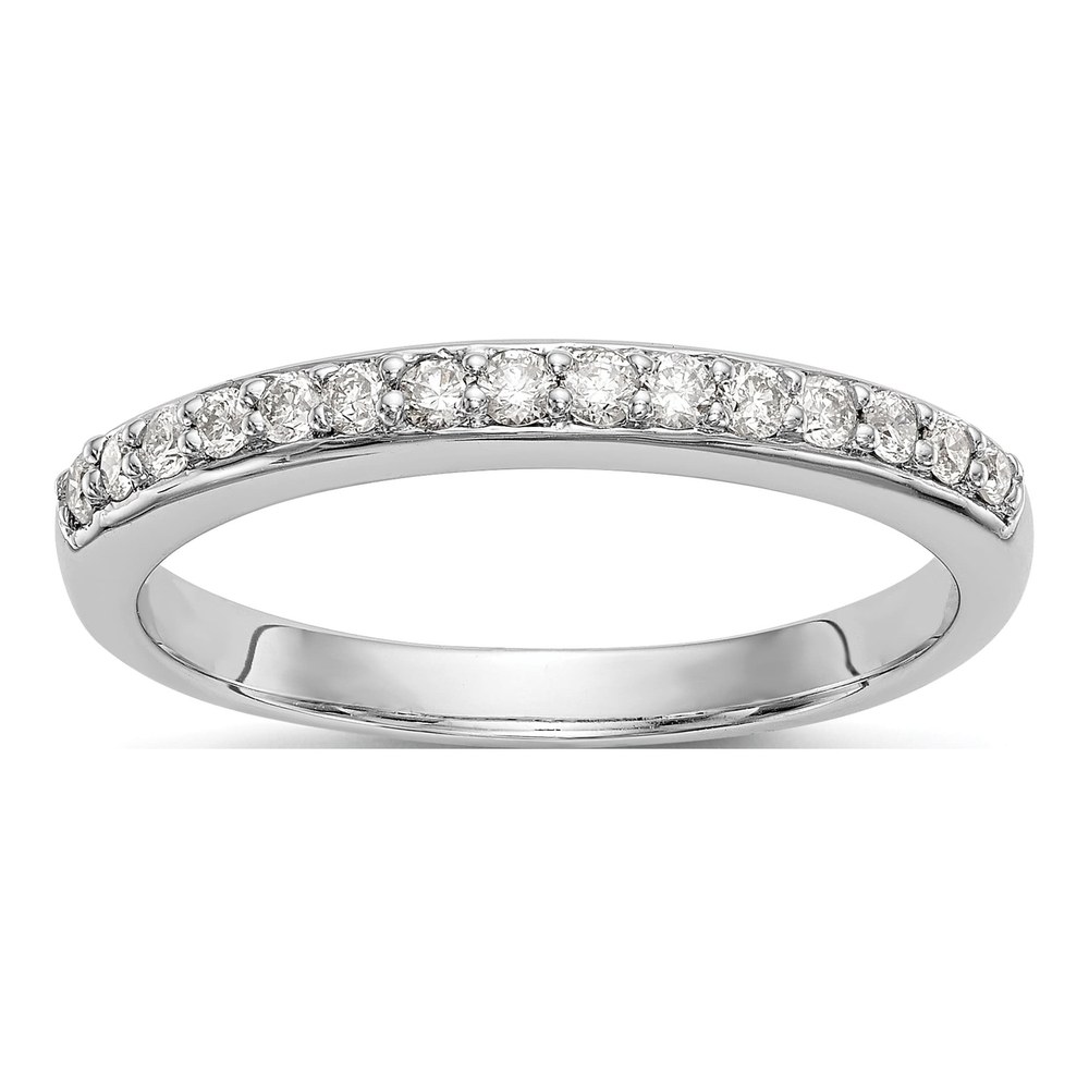 14K White Gold 1/4 ct tw Diamond Wedding Engagement Ring