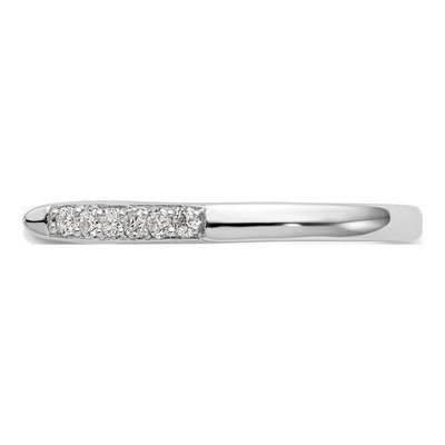 14K White Gold Diamond Semi-Mount Engagement Ring – view 3
