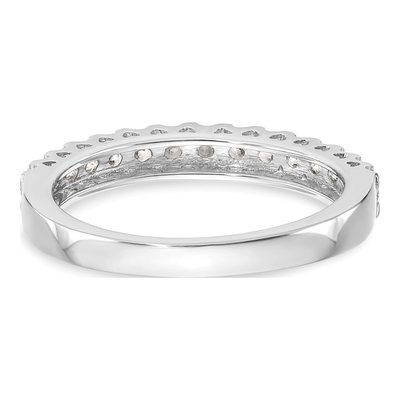 14K White Gold 1/2 ct tw Lab-Grown Diamond Wedding Band – view 6