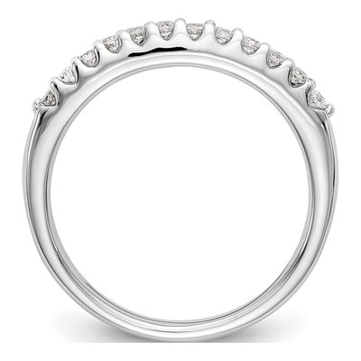 14K White Gold 1/4 ct tw Lab-Grown Diamond Wedding Band – view 3