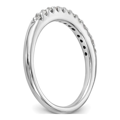 14K White Gold 1/4 ct tw Lab-Grown Diamond Wedding Band – view 8