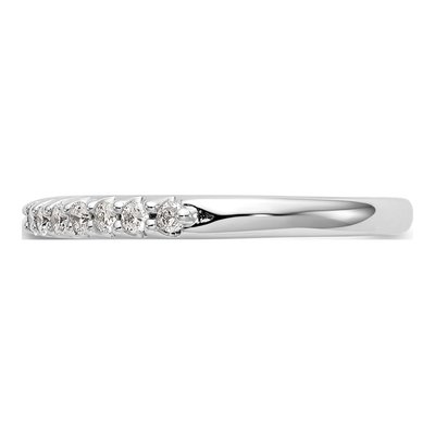 14K White Gold 1/4 ct tw Diamond Wedding Ring – view 4
