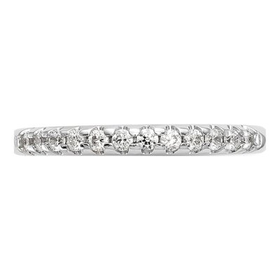 14K White Gold 1/4 ct tw Diamond Wedding Ring – view 5