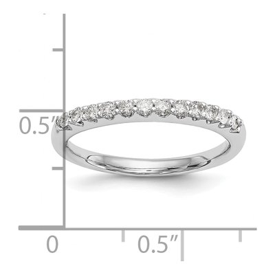 14K White Gold 1/4 ct tw Diamond Wedding Ring – view 8