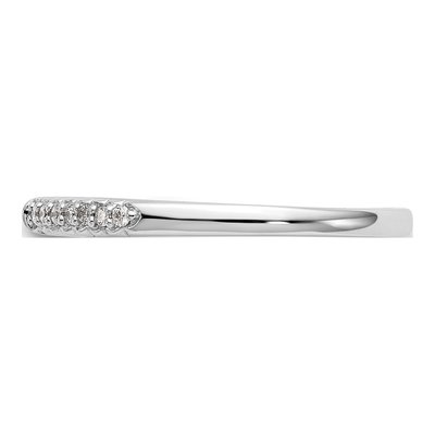 14K White Gold Diamond Engagement Engagement Ring Semi-Mount – view 3