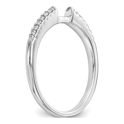 14K White Gold Diamond Engagement Engagement Ring Semi-Mount – view 6