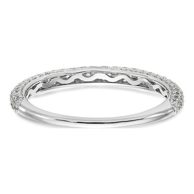 14K White Gold 3/4 ct tw Diamond Wedding Engagement Ring – view 6