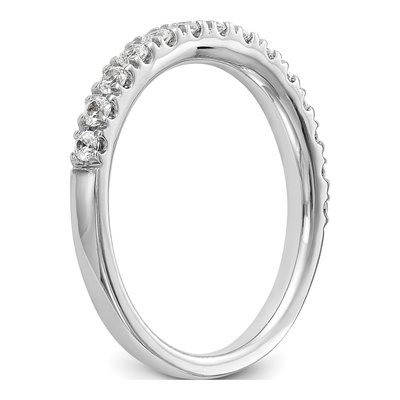 14K White Gold 3/8 ct tw Diamond Wedding Band – view 6