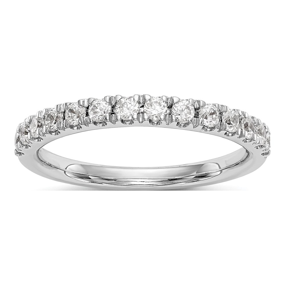 14K White Gold 3/8 ct tw Diamond Wedding Band