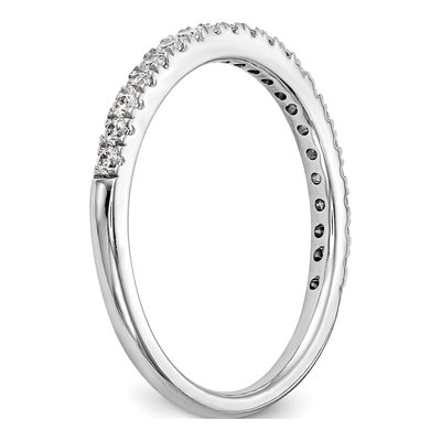 14K White Gold 1/3 ct tw Diamond Wedding Band – view 7