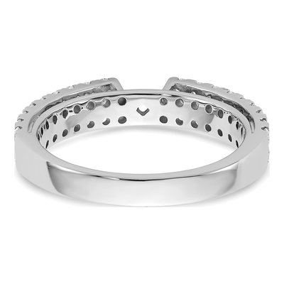 14K White Gold Diamond Engagement Engagement Ring Semi-Mount – view 6