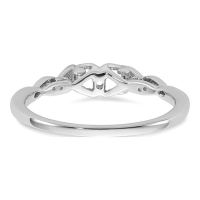 14K White Gold Diamond Engagement Engagement Ring Semi-Mount – view 6