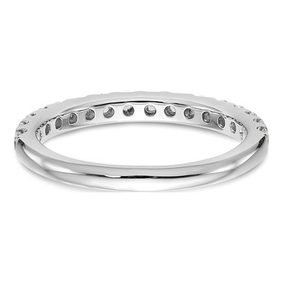 14K White Gold 1/2 ct tw Lab-Grown Diamond Wedding Band – view 5