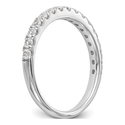 14K White Gold 1/2 ct tw Lab-Grown Diamond Wedding Band – view 6