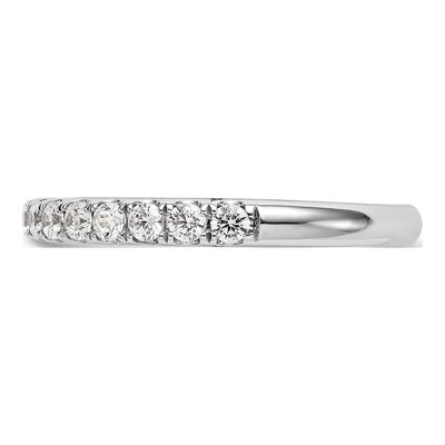 14K White Gold 1/2 ct tw Diamond Wedding Band – view 3