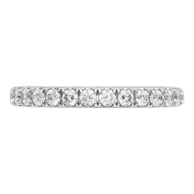 14K White Gold 1/2 ct tw Diamond Wedding Band – view 4