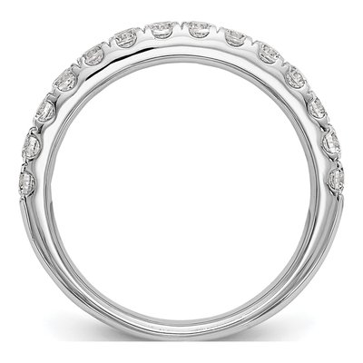 14K White Gold 3/4 ct tw Lab-Grown Diamond Wedding Band – view 3