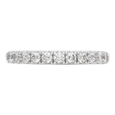 14K White Gold 3/4 ct tw Diamond Wedding Band – view 5