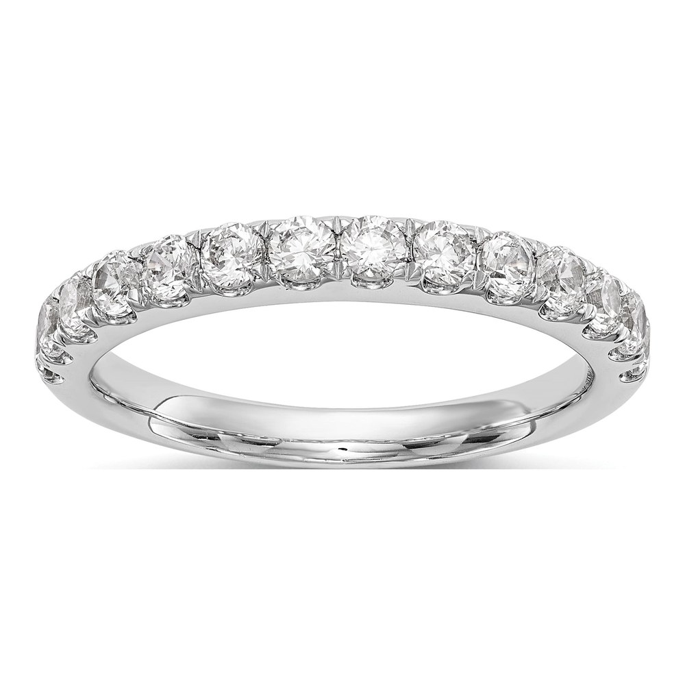 14K White Gold 3/4 ct tw Diamond Wedding Band
