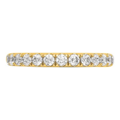 14K Yellow Gold 3/4 ct tw Lab-Grown Diamond Wedding Band – view 5