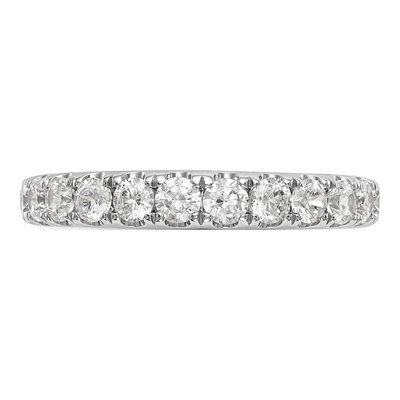 14K White Gold 7/8 ct tw Lab-Grown Diamond Wedding Band – view 4