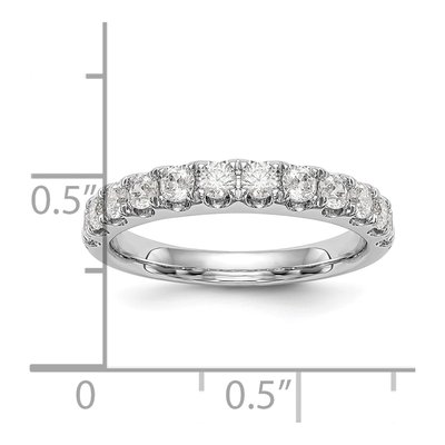 14K White Gold 7/8 ct tw Diamond Wedding Band – view 7