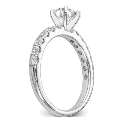 14K White Gold Diamond Engagement Engagement Ring Semi-Mount – view 7