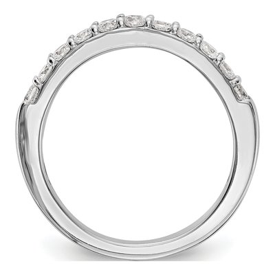 14K White Gold 1/2 ct tw Diamond Wedding Band – view 3