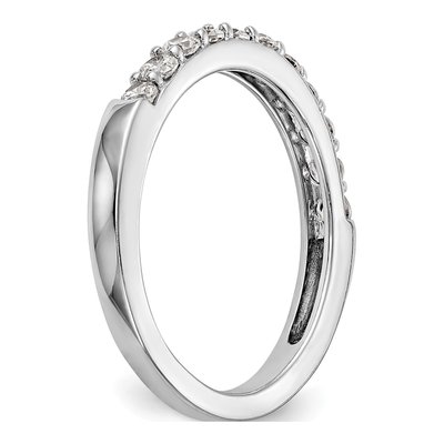 14K White Gold 1/2 ct tw Diamond Wedding Band – view 7