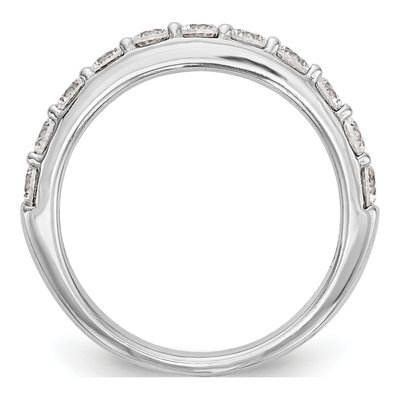 14K White Gold 1 ct tw Diamond Wedding Band – view 2
