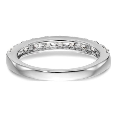 14K White Gold 1 ct tw Diamond Wedding Band – view 5