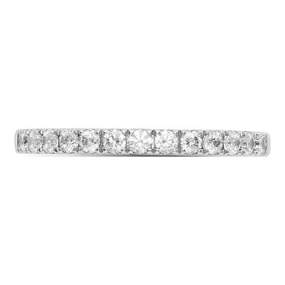 14K White Gold 1/3 ct tw Diamond Wedding Ring – view 4