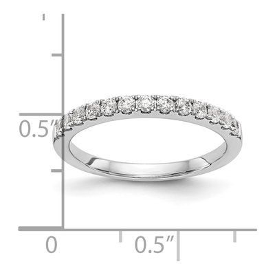 14K White Gold 1/3 ct tw Diamond Wedding Ring – view 7