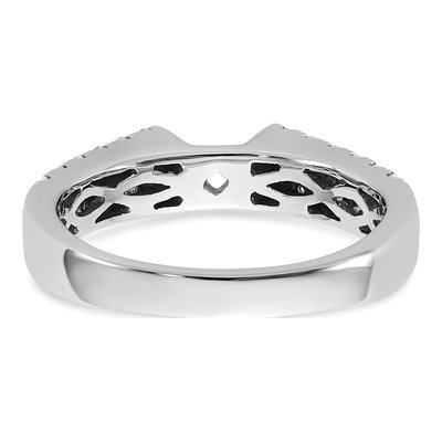 14K White Gold Diamond Engagement Engagement Ring Semi-Mount – view 6