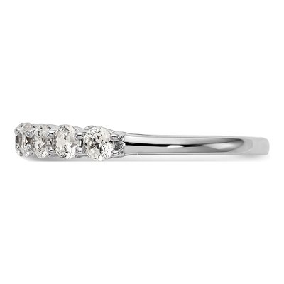 14K White Gold 3/4 ct tw Diamond Wedding Band – view 3