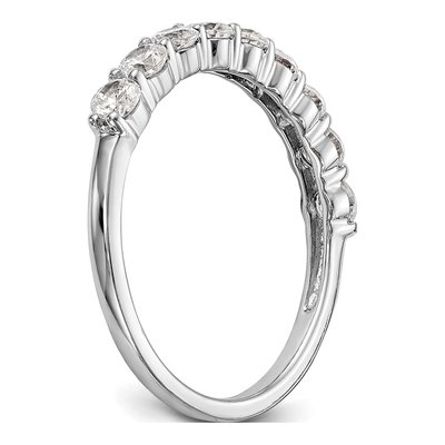 14K White Gold 3/4 ct tw Diamond Wedding Band – view 6