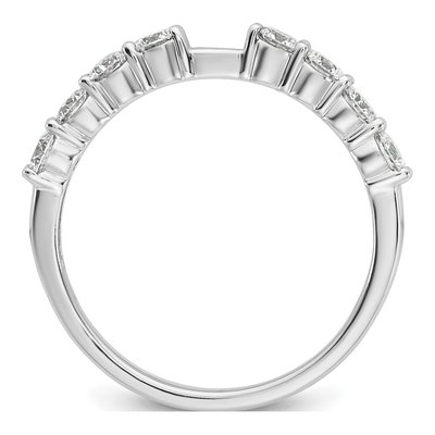14K White Gold Diamond Engagement Engagement Ring Semi-Mount – view 3