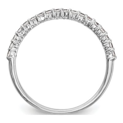 14K White Gold 1/4 ct tw Diamond Wedding Band – view 2