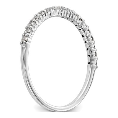 14K White Gold 1/4 ct tw Diamond Wedding Band – view 6