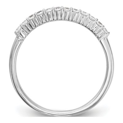 14K White Gold 1/4 ct tw Diamond Wedding Band – view 3