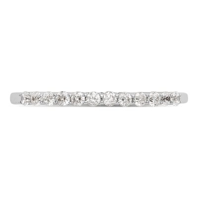 14K White Gold 1/4 ct tw Diamond Wedding Band – view 5