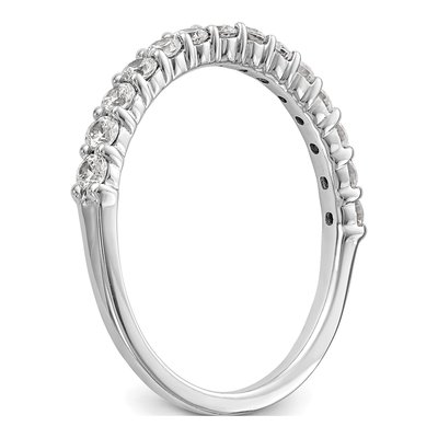 14K White Gold 1/2 ct tw Diamond Wedding Band – view 7