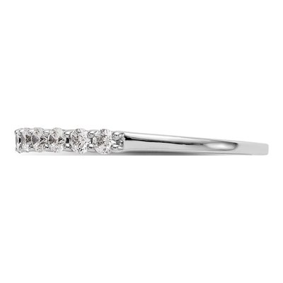 14K White Gold 3/8 ct tw Lab-Grown Diamond Wedding Band – view 4