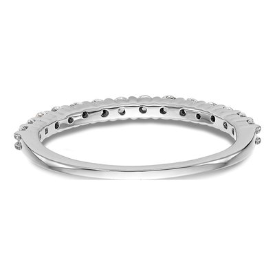 14K White Gold 3/8 ct tw Lab-Grown Diamond Wedding Band – view 6