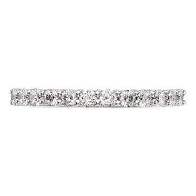 14K White Gold 5/8 ct tw Diamond Wedding Band – view 5