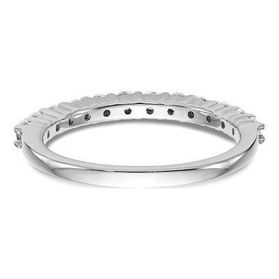 14K White Gold 5/8 ct tw Diamond Wedding Band – view 6
