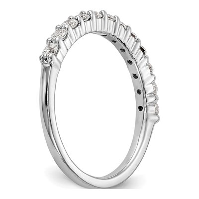 14K White Gold 5/8 ct tw Diamond Wedding Band – view 7